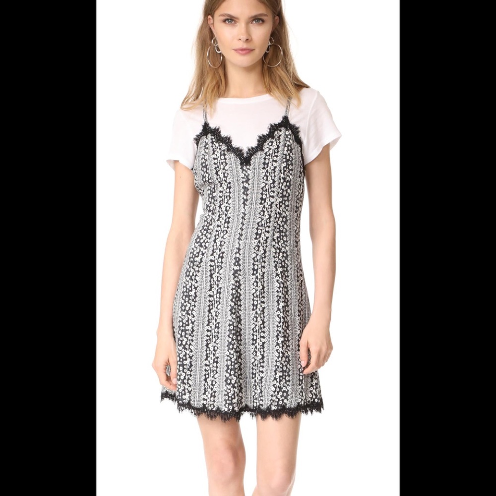 Alice + Olivia Alves Slip Dress